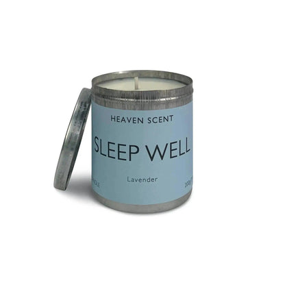 Wellbeing Range Sleep Well Candle Blume Flowers.