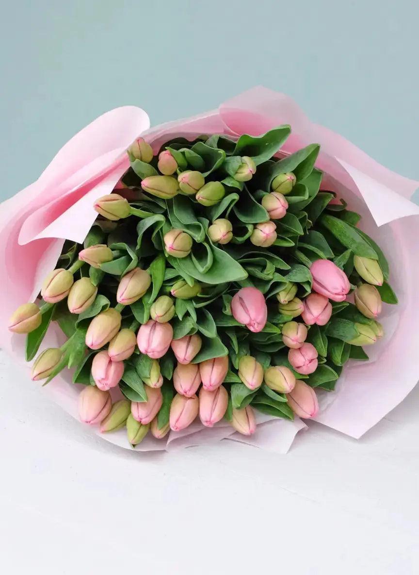 The Tulip Bouquet Blume Flowers.