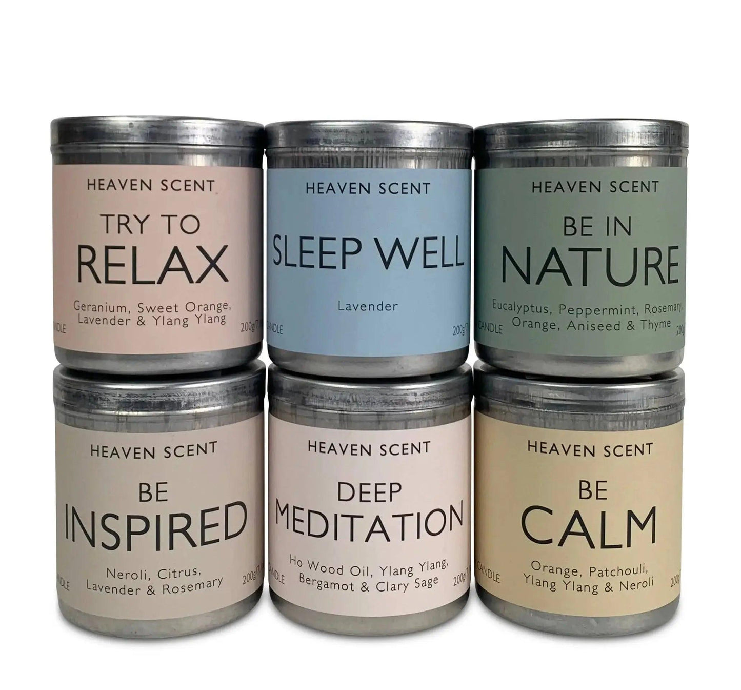 Wellbeing Range Be Calm Candle Blume Flowers.