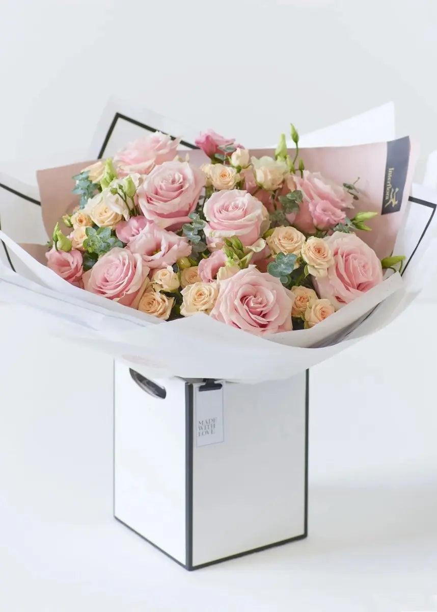 Beautifully Simple Luxury Pink Bouquet - By Blume Flowers