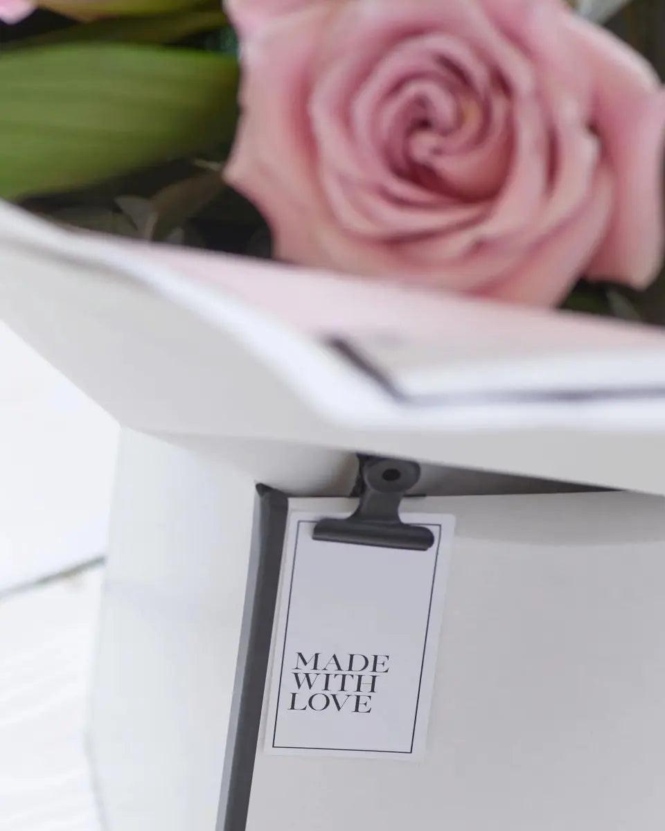 Beautifully Simple Luxury Pink Rose Bouquet - By Blume Flowers