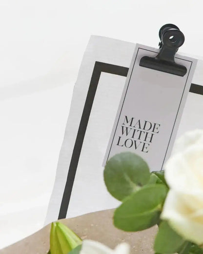 Beautifully Simple Luxury White Rose Bouquet - By Blume Flowers