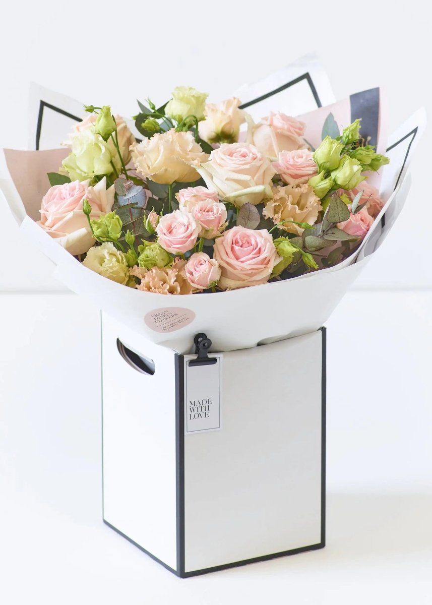 Beautifully Simple Pink Bouquet - Urban Design Flowers