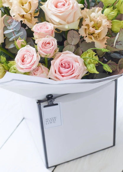 Beautifully Simple Pink Bouquet - Urban Design Flowers
