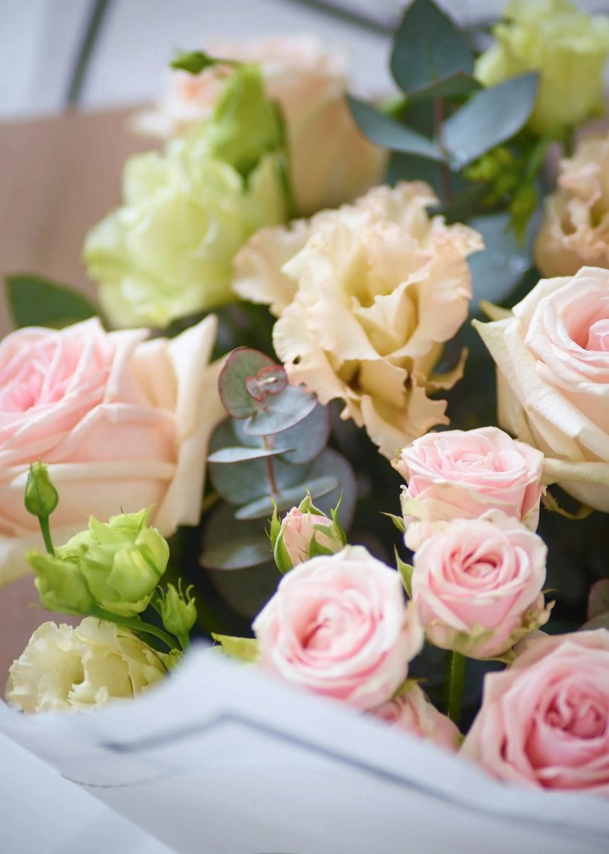 Beautifully Simple Pink Bouquet - Urban Design Flowers