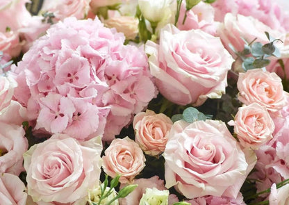 Beautifully Simple Showstopper Pink Bouquet Blume Flowers.