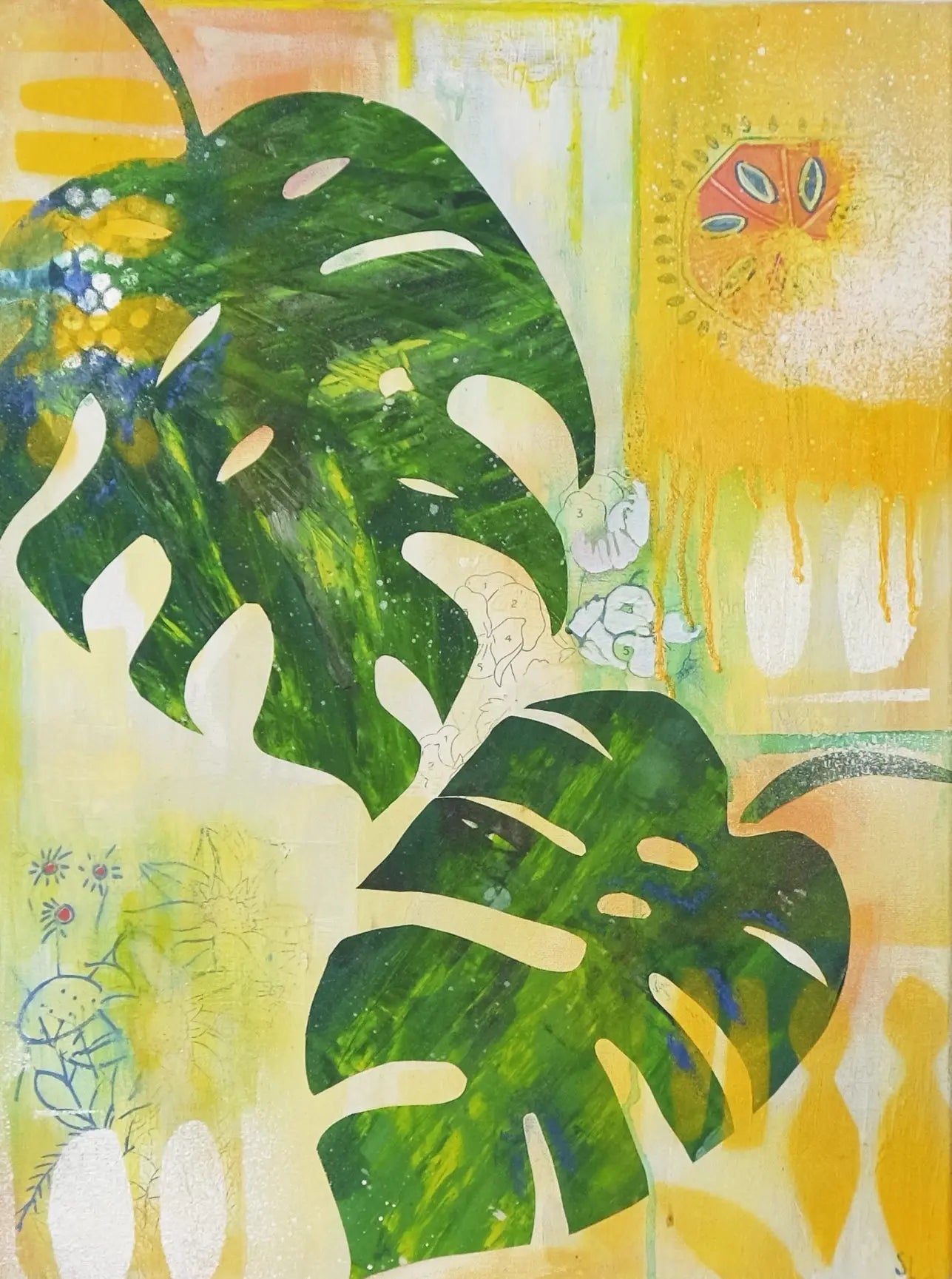 Monstera Reverie II